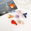 Handmade Acetic Acid Cartoon Ocean Animals Hair Clips For Women