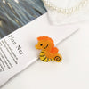Handmade Acetic Acid Cartoon Ocean Animals Hair Clips For Women