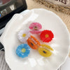 Handmade Acetic Acid Flower Hair Clips For Women Sunflower And Daisy Styles