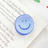 Handmade Acetic Acid Smiley Face Hairpin For Women Cute Cartoon Expression Hair Accessory