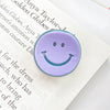 Handmade Acetic Acid Smiley Face Hairpin For Women Cute Cartoon Expression Hair Accessory