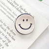 Handmade Acetic Acid Smiley Face Hairpin For Women Cute Cartoon Expression Hair Accessory