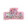 Handmade Acrylic Fresh Plants Flowers Style Square Hair Clamp For Women