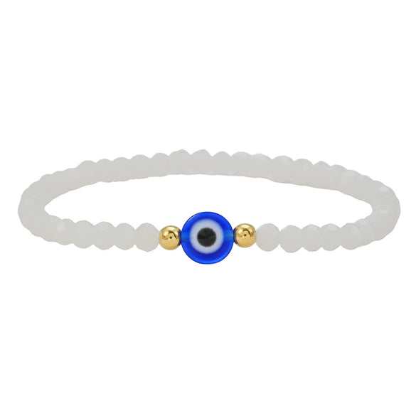 Handmade Acrylic Geometric Devil's Eye Bracelet
