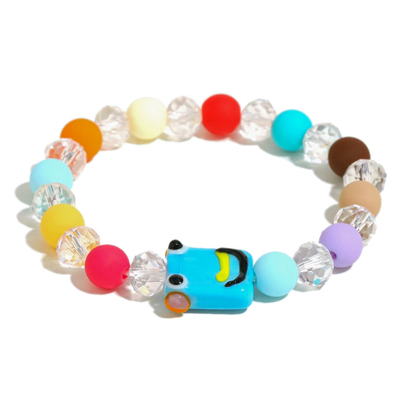 Handmade Acrylic Geometric Pattern Personality Women's Bracelet