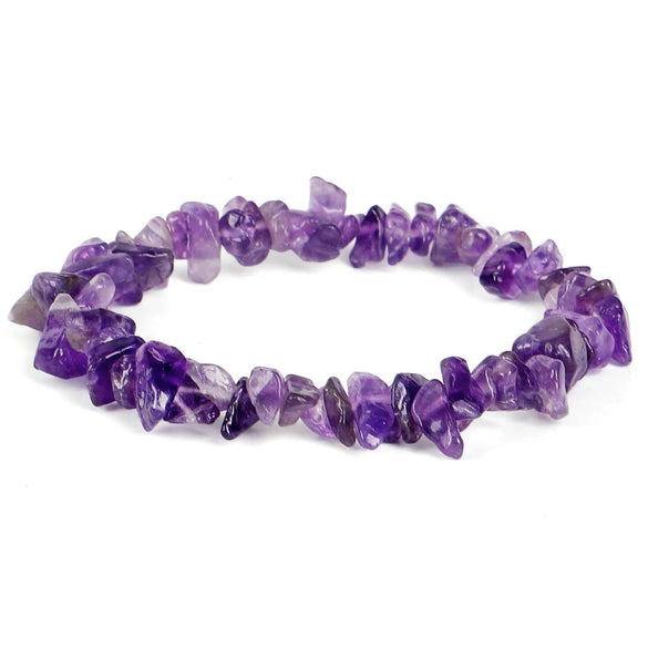 Handmade Agate Bead Bracelet For Women Simple Round Irregular Natural Stone Elastic Rope Wrist String