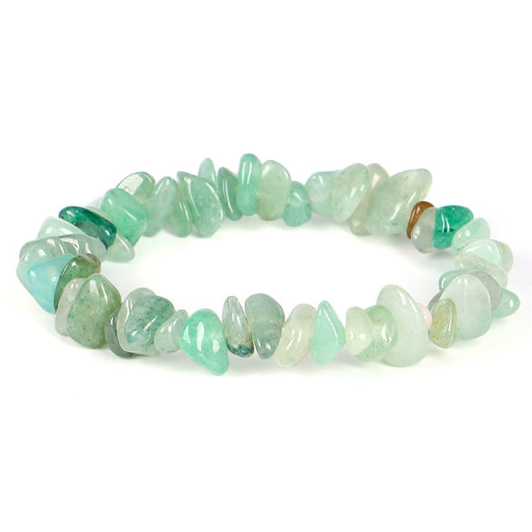 Handmade Agate Bead Bracelet For Women Simple Round Irregular Natural Stone Elastic Rope Wrist String