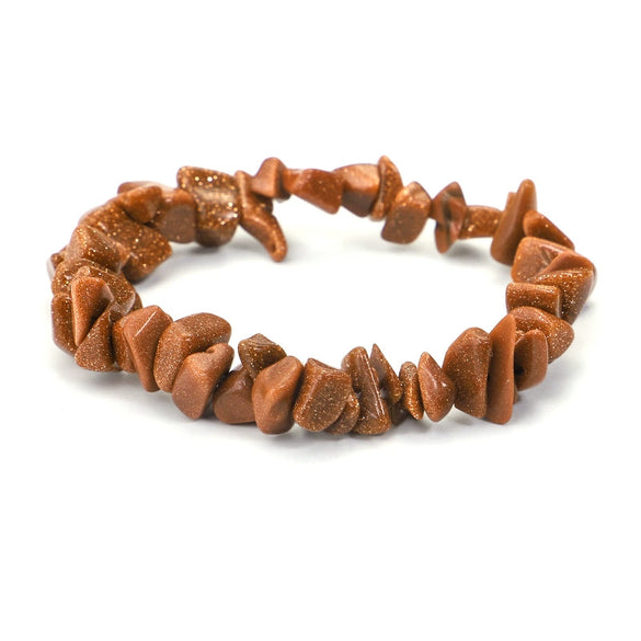 Handmade Agate Bead Bracelet For Women Simple Round Irregular Natural Stone Elastic Rope Wrist String