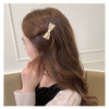 Handmade Alloy And Natural Freshwater Pearl Hairpin Duckbill Clip For Women