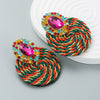 Handmade Alloy Geometric Style Cartoon Earrings