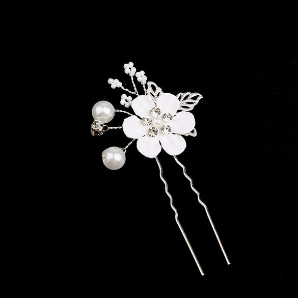 Handmade Alloy Golden Leaf Updo Hair Comb Bridal Headdress Flower Comb Hair Accessories For Women
