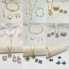 Handmade Alloy Imitation Pearl Electroplated Women's High End Fashion Jewelry Necklace And Earrings Set