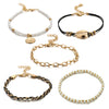 Handmade Alloy Shell Multilayer Anklet For Women