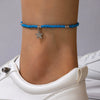 Handmade Alloy Shell Multilayer Anklet For Women