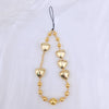Handmade Beaded Bow Love Phone Chain Phone Case Keychain Lanyard Drop Resistant Chain Ornaments