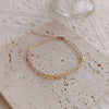 Handmade Beaded Bracelet For Girls Natural Pearl Handwoven Style