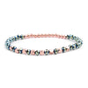 Handmade Beaded Crystal Women's Geometric Acrylic Bead Bracelet