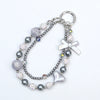 Handmade Beaded Love Bow Pendant Keychain Lanyard For Women