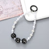 Handmade Beaded Mobile Phone Chain With Love Water Drops Bells Rhinestone Jewelry Pendant For Women