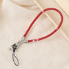 Handmade Beaded Mobile Phone Chain With Love Water Drops Bells Rhinestone Jewelry Pendant For Women