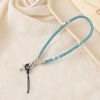 Handmade Beaded Mobile Phone Chain With Love Water Drops Bells Rhinestone Jewelry Pendant For Women