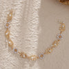 Handmade Bridal Hairband With Alloy Flower Design Crystal And Pearl Embellishment Elegant Headband For Women