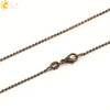 Handmade Bronze Plated Alloy Tree Pendant Necklace With Amethyst Crystal And Ball Chain For Women Minimalist Wound Flower Jewelry