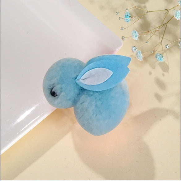 Handmade Cartoon Wool Rabbit Children's Hair Accessories