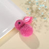 Handmade Cartoon Wool Rabbit Children's Hair Accessories