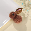 Handmade Cartoon Wool Rabbit Children's Hair Accessories