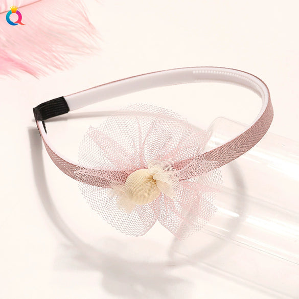 Handmade Children's Floral Cloth Headband Cute Colorful Cartoon Hair Accessory For Girls