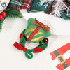 Handmade Christmas Deer Velvet Hair Scrunchie High Elastic Fabric Hair Tie For Festive Hairstyles