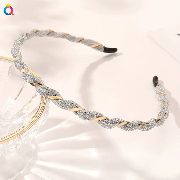 Handmade Cloth And Iron Headband Hair Accessories For Women