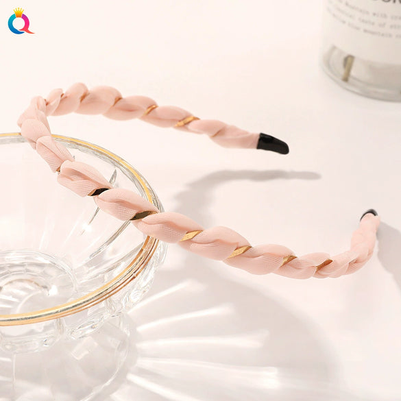 Handmade Cloth And Iron Headband Hair Accessories For Women