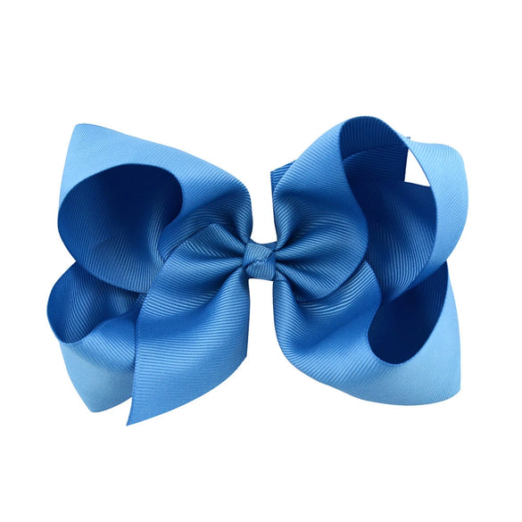 Handmade Cloth Bow Duckbill Hair Clip For Children Plaid Pattern Candy Color Warped Flower Hairpin Headdress