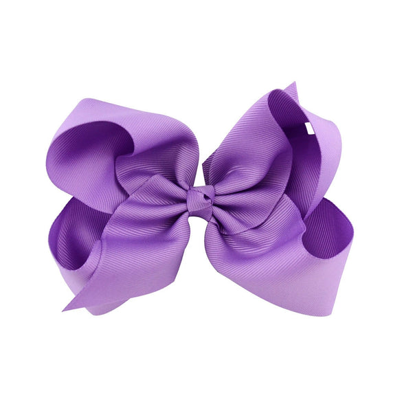 Handmade Cloth Bow Duckbill Hair Clip For Children Plaid Pattern Candy Color Warped Flower Hairpin Headdress