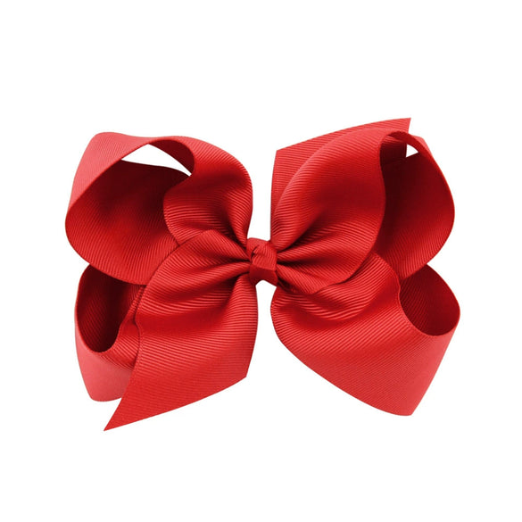 Handmade Cloth Bow Duckbill Hair Clip For Children Plaid Pattern Candy Color Warped Flower Hairpin Headdress