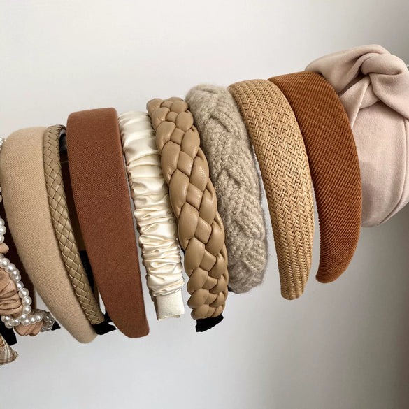 Handmade Cloth Hair Hoop For Women Elegant Temperament Headband Fashion Hair Accessory