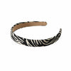 Handmade Cloth Headband With Zebra And Leopard Prints For Women