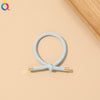 Handmade Cloth Knotted Hair Tie High Elastic Rubber Band Simple Hair Accessory For Women