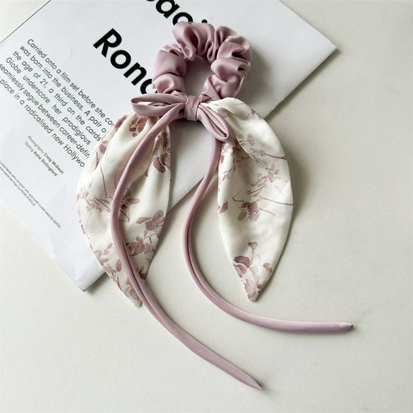 Handmade Cloth Sweet Women's Hair Ring Ponytail Ribbon Hair Accessories