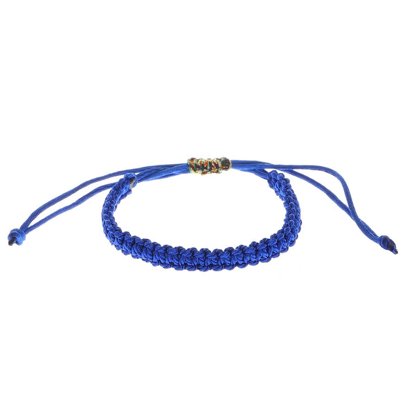 Handmade Color Rope Women's Bracelet With Rainbow Color And Handwoven Design
