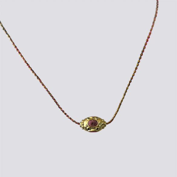 Handmade Copper Geometric Light Luxury Style Necklace