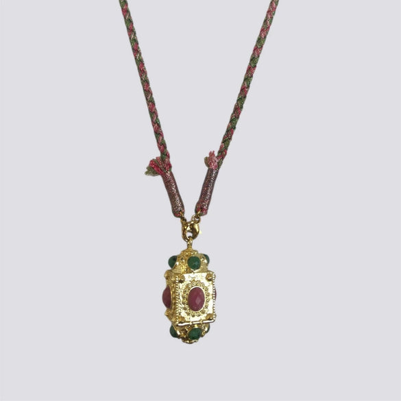 Handmade Copper Geometric Light Luxury Style Necklace