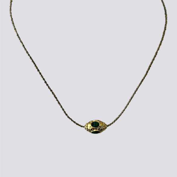 Handmade Copper Geometric Light Luxury Style Necklace