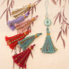 Handmade Cotton Thread Tassel Pendant Jewelry Accessories Ancient Minimalist Style