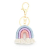 Handmade Cotton Woven Rainbow Keychain Car Hanging Pendant