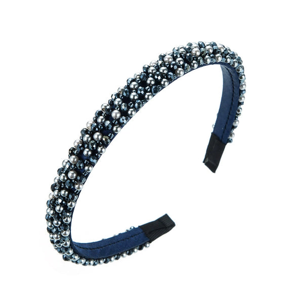 Handmade Crystal Baroque Light Luxury Geometric Women's Headband