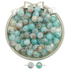 Handmade Diy Glass And Glaze Retro Bracelet With Crushed Gold And Ice Crack Beads Jewelry Accessories