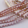 Handmade Diy Natural Freshwater Pearl Beads For Jewelry Necklace Accessories Strong Light Wholesale